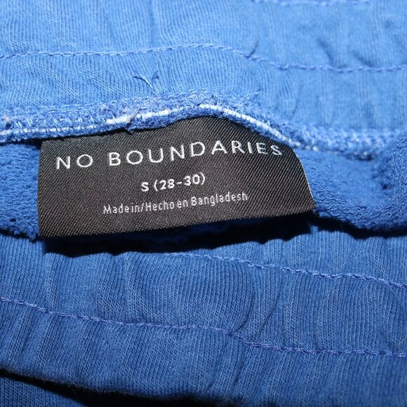 No Boundaries mens/teens blue shorts size 28-30 casual drawstring back pocket - Picture 3 of 3